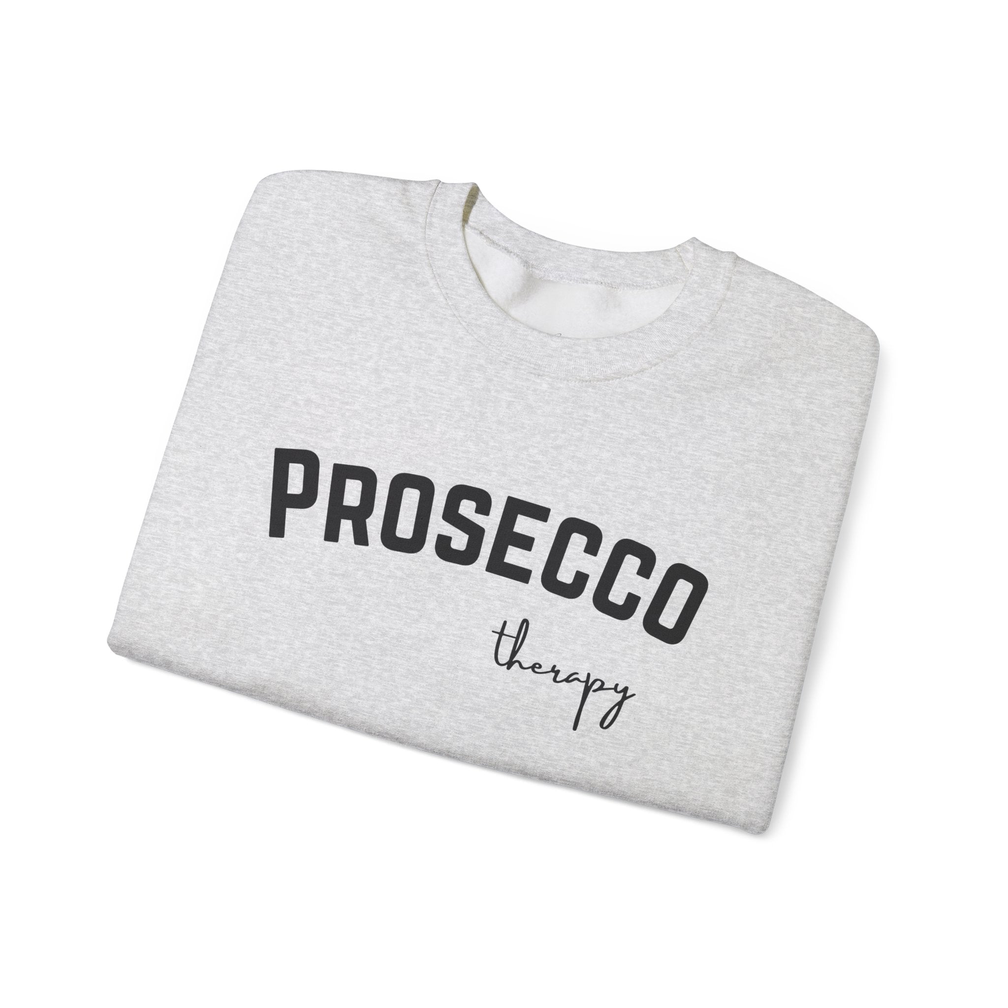 Prosecco Therapy Crewneck Sweatshirt