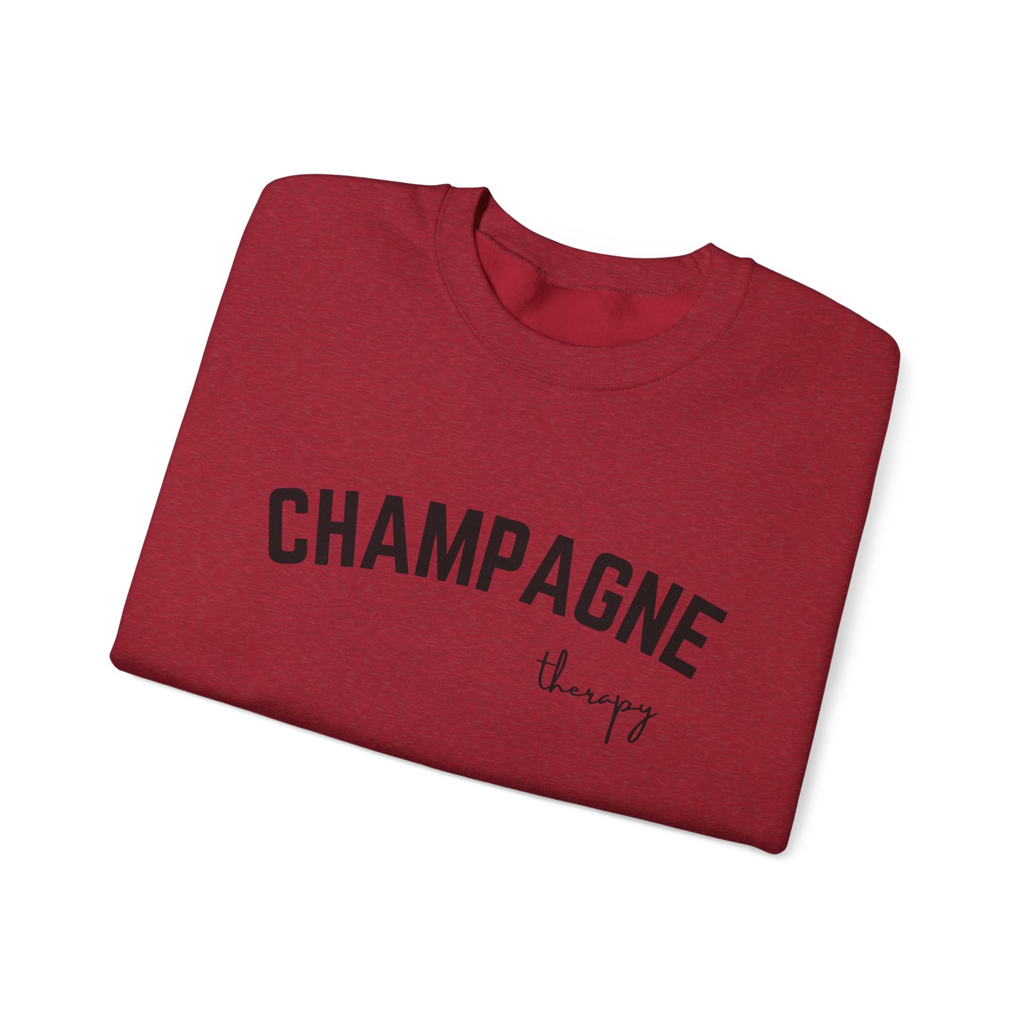Champagne Therapy Crewneck Sweatshirt