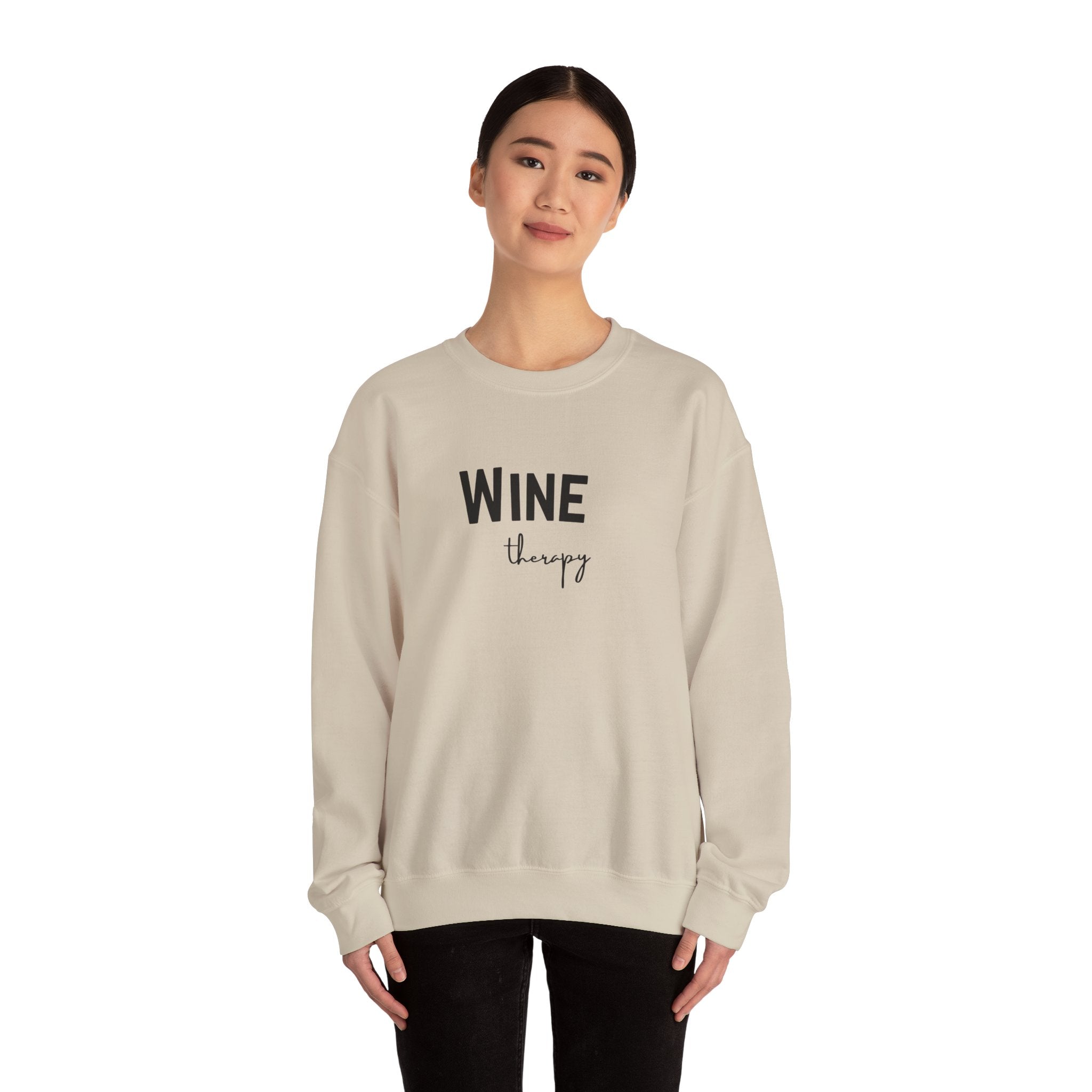 Wine Therapy Crewneck Sweatshirt