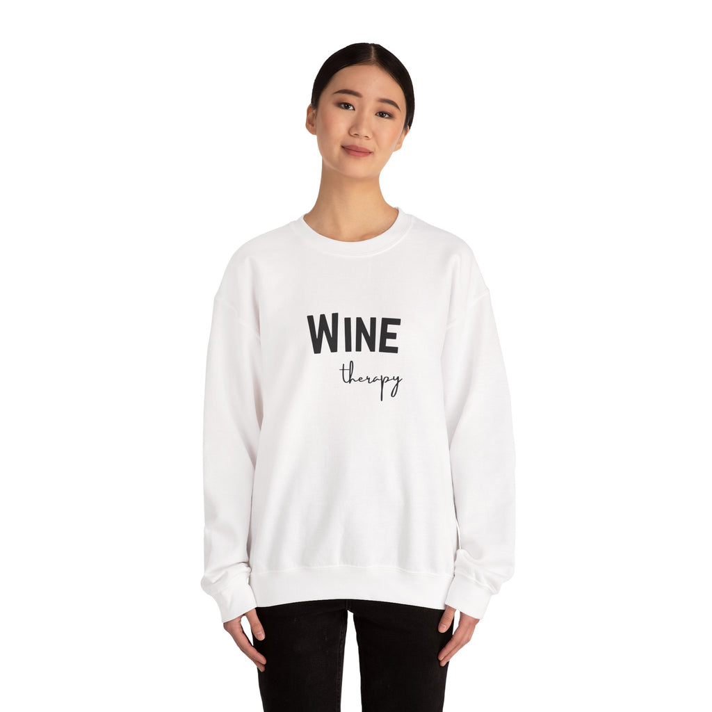 Wine Therapy Crewneck Sweatshirt