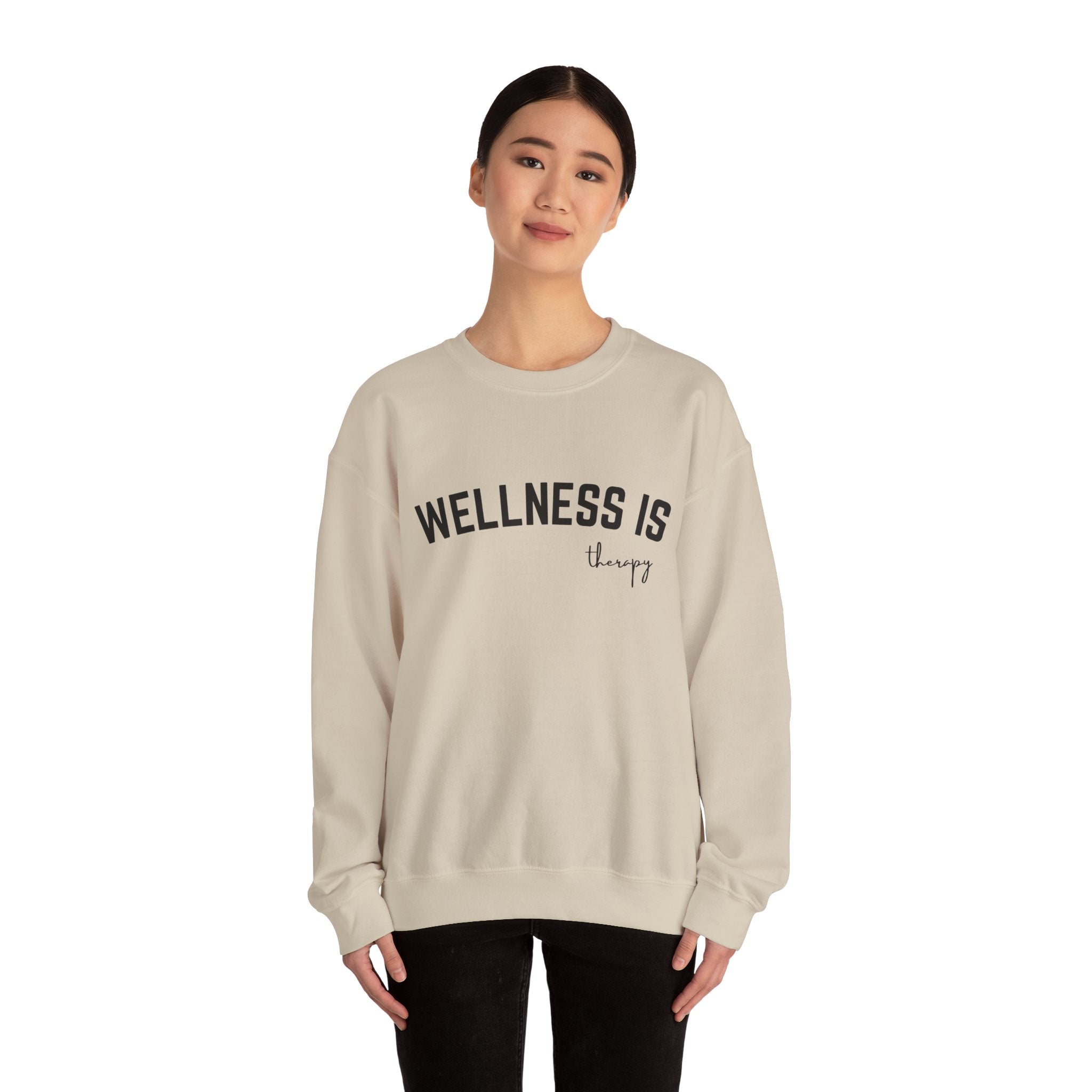 Wellness is Casual Crewneck