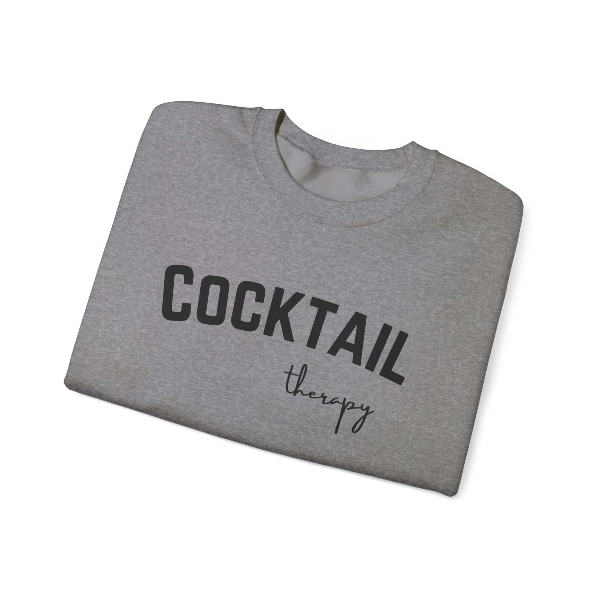 Cocktail Therapy Crewneck Sweatshirt