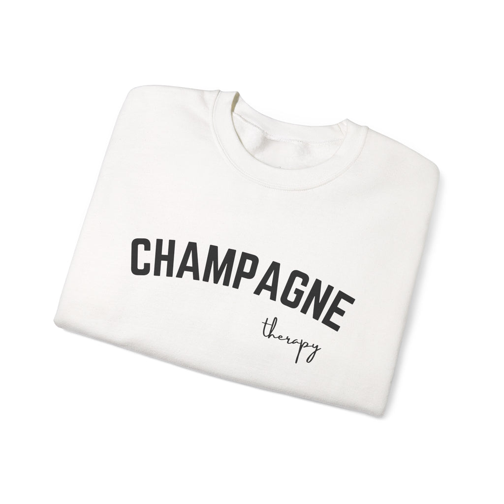 Champagne Therapy Crewneck Sweatshirt