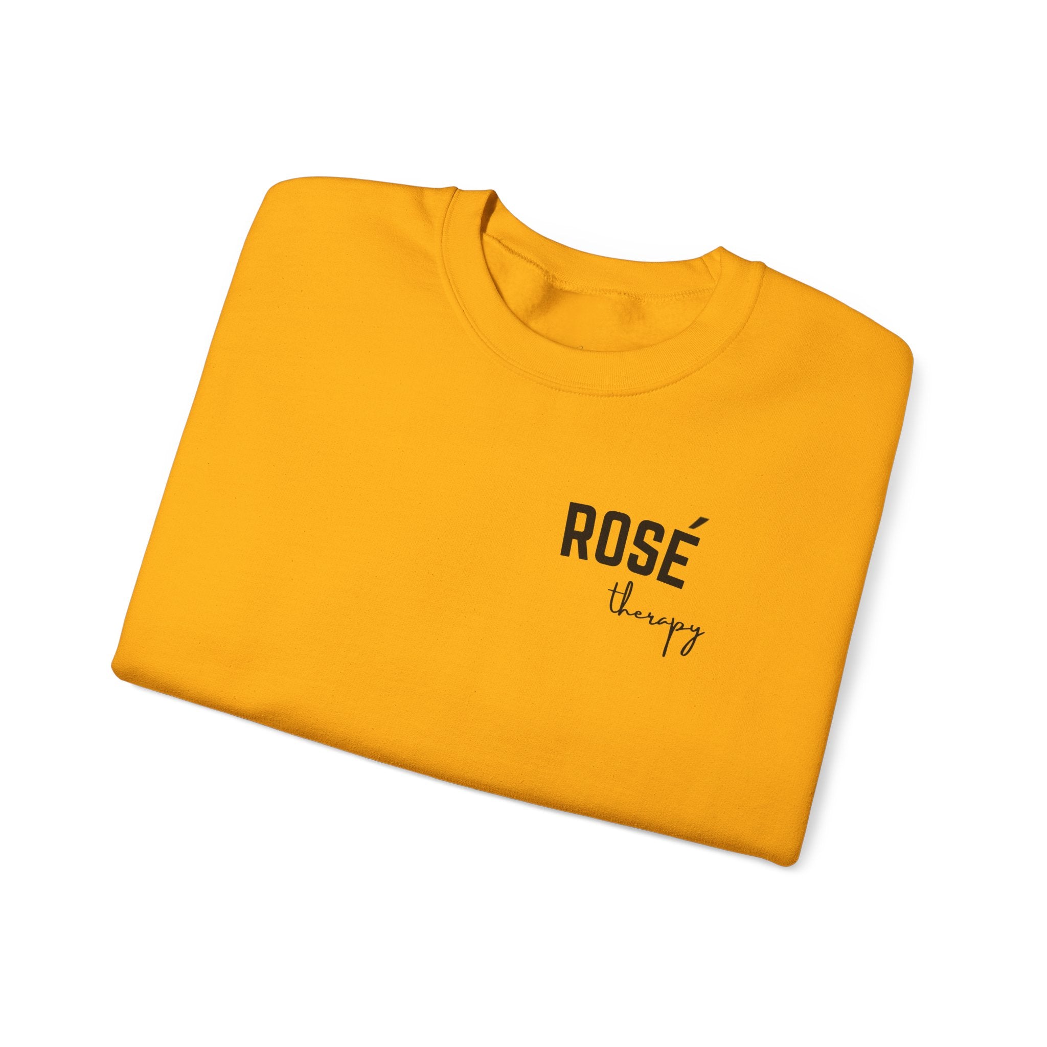 Rosé Therapy Crewneck Sweatshirt