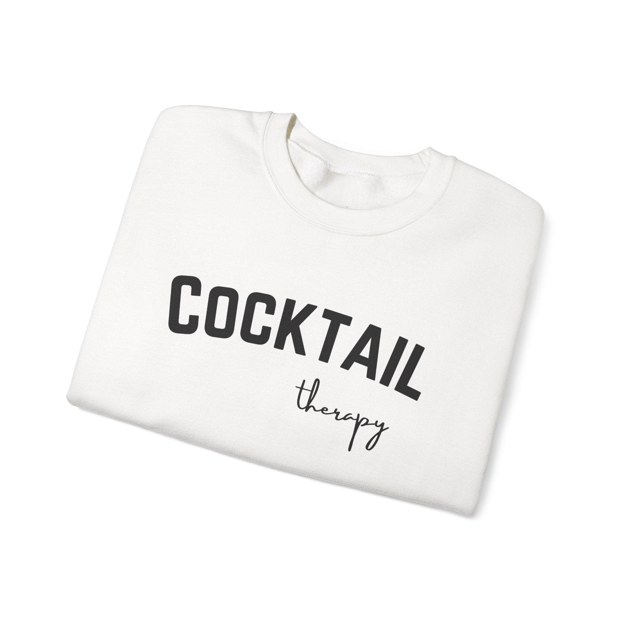 Cocktail Therapy Crewneck Sweatshirt