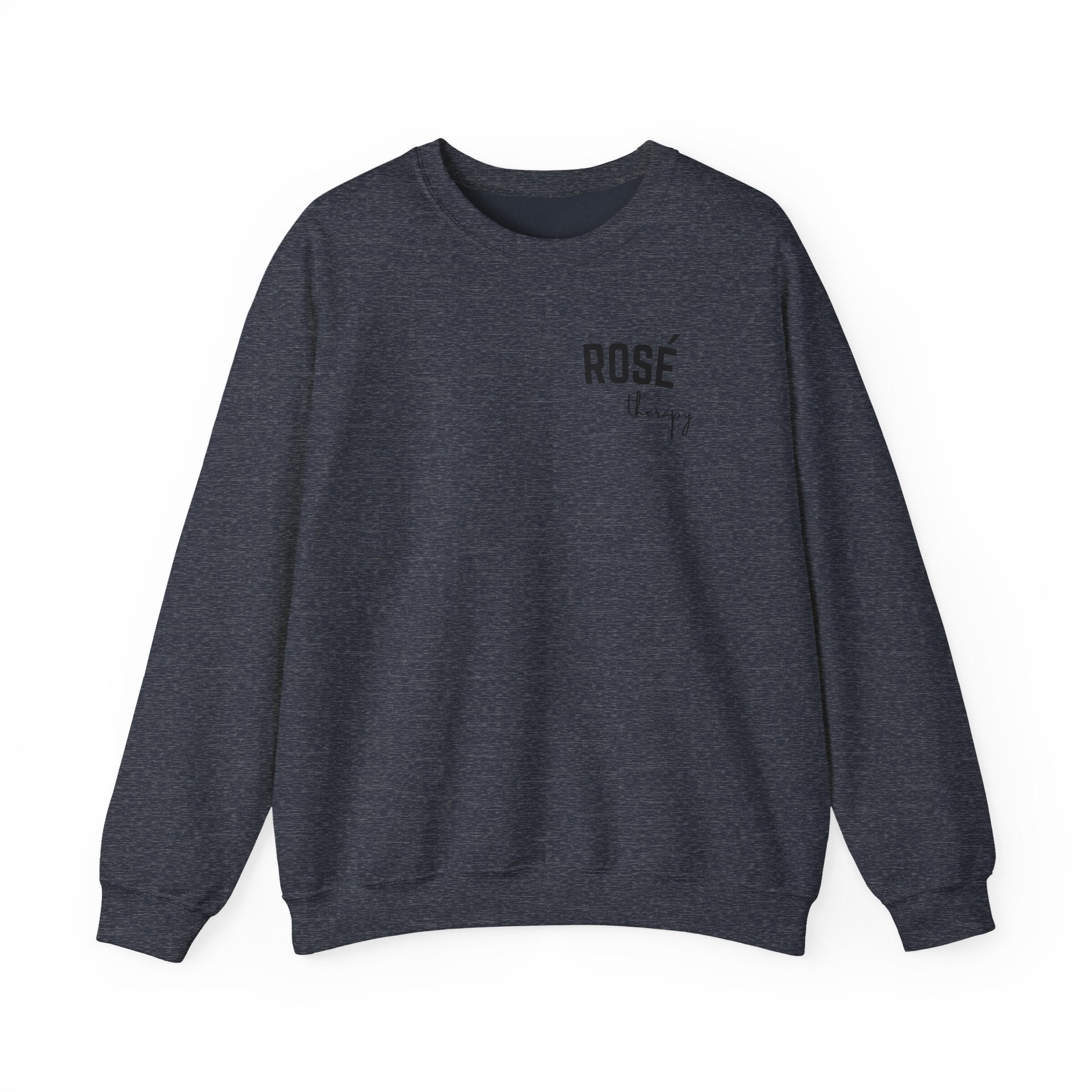 Rosé Therapy Crewneck Sweatshirt