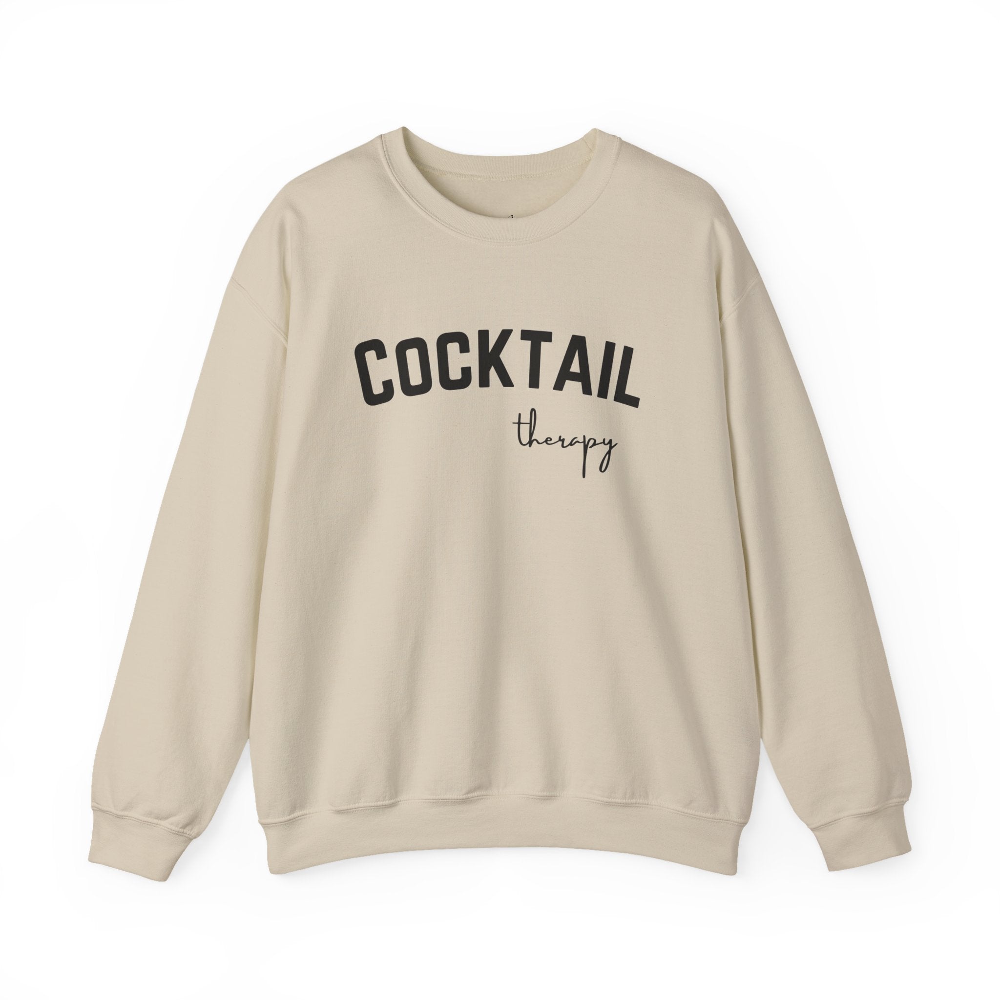 Cocktail Therapy Crewneck Sweatshirt