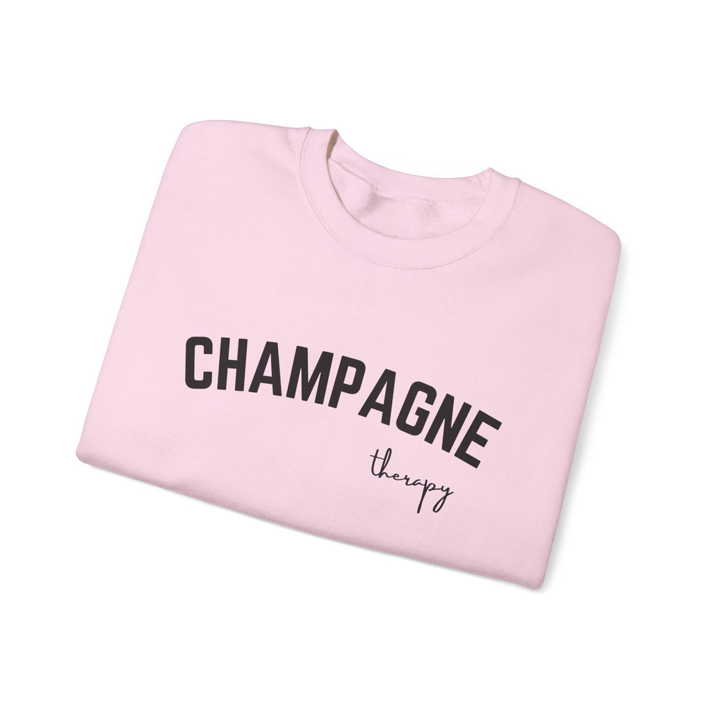 Champagne Therapy Crewneck Sweatshirt