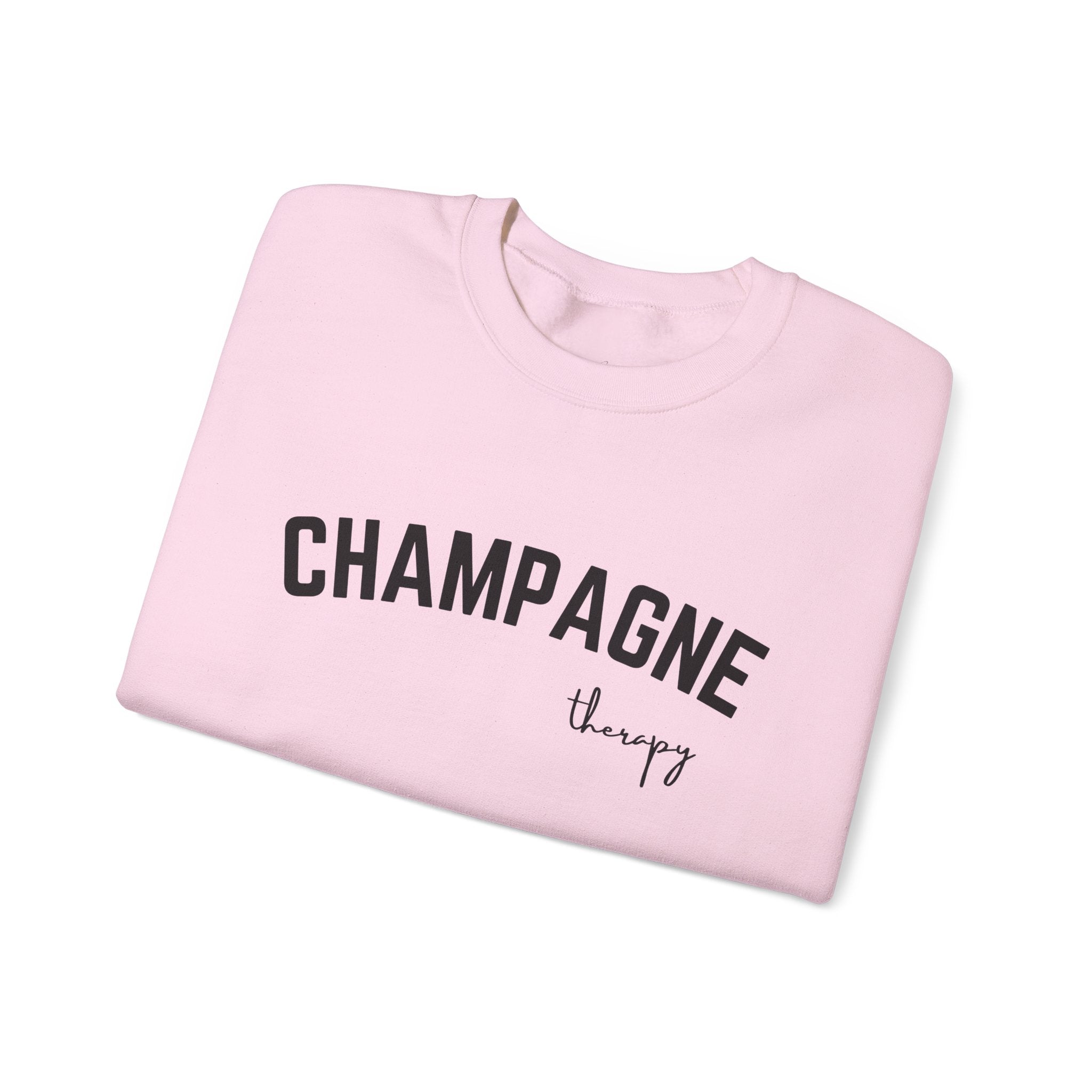 Champagne Therapy Crewneck Sweatshirt
