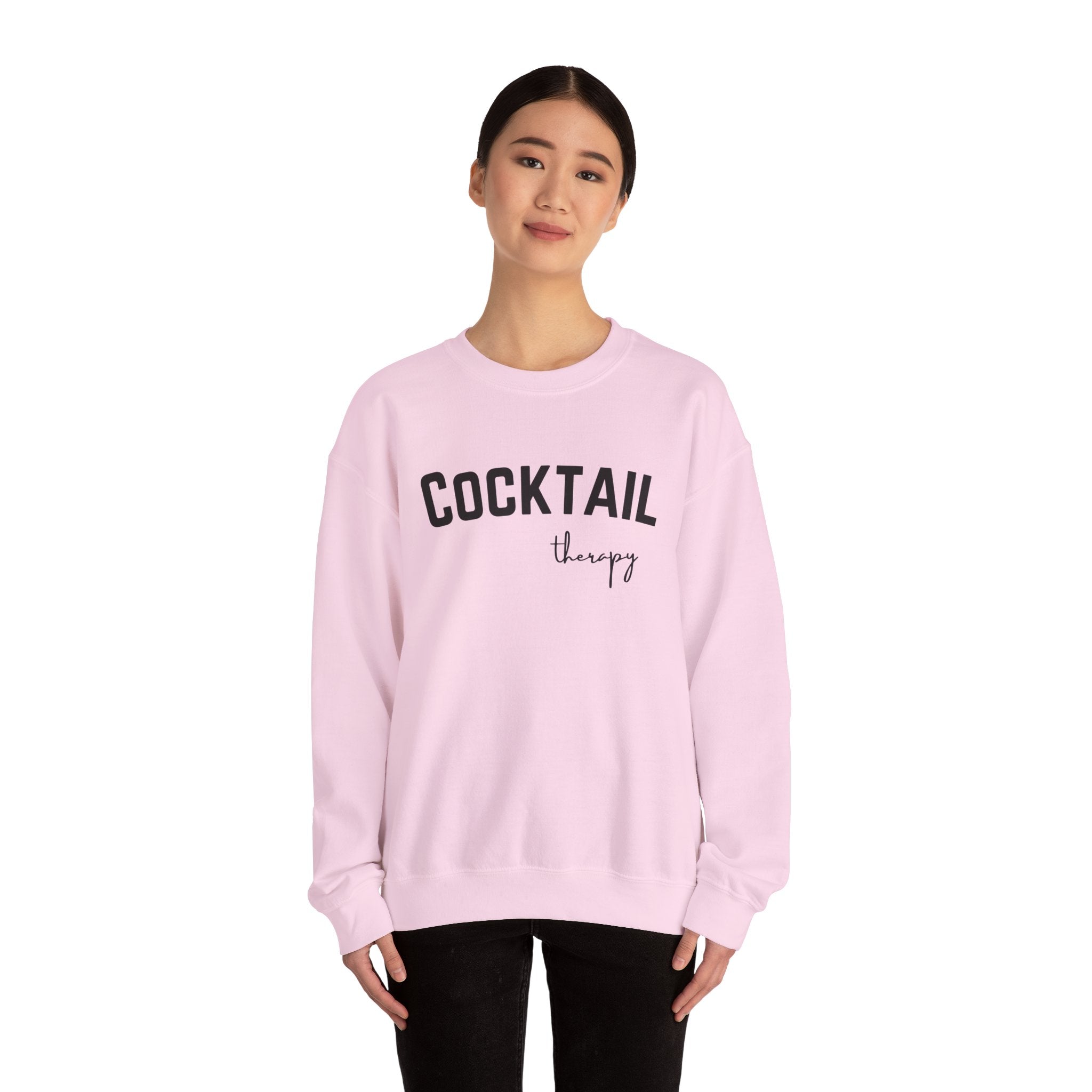 Cocktail Therapy Crewneck Sweatshirt