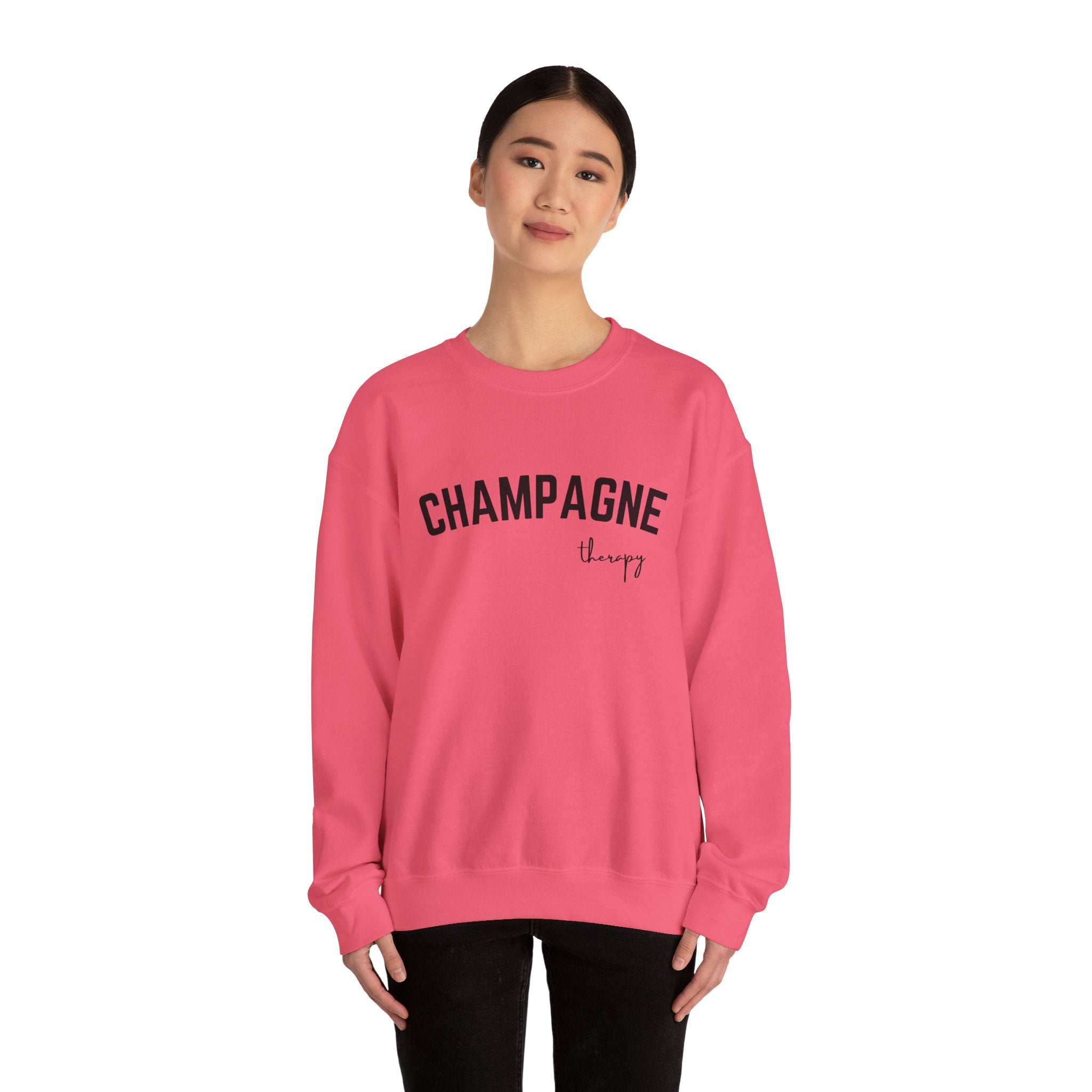Champagne Therapy Crewneck Sweatshirt