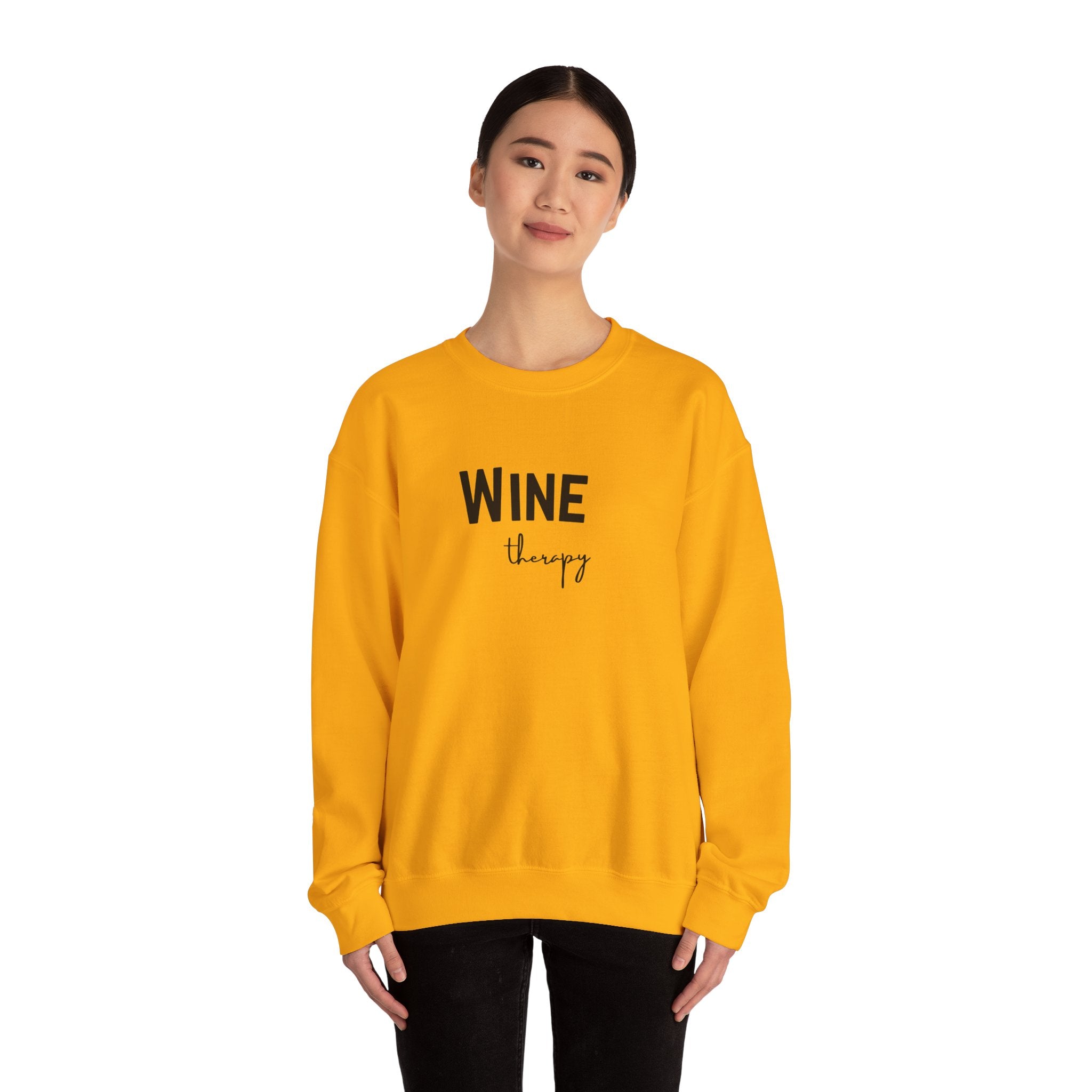 Wine Therapy Crewneck Sweatshirt