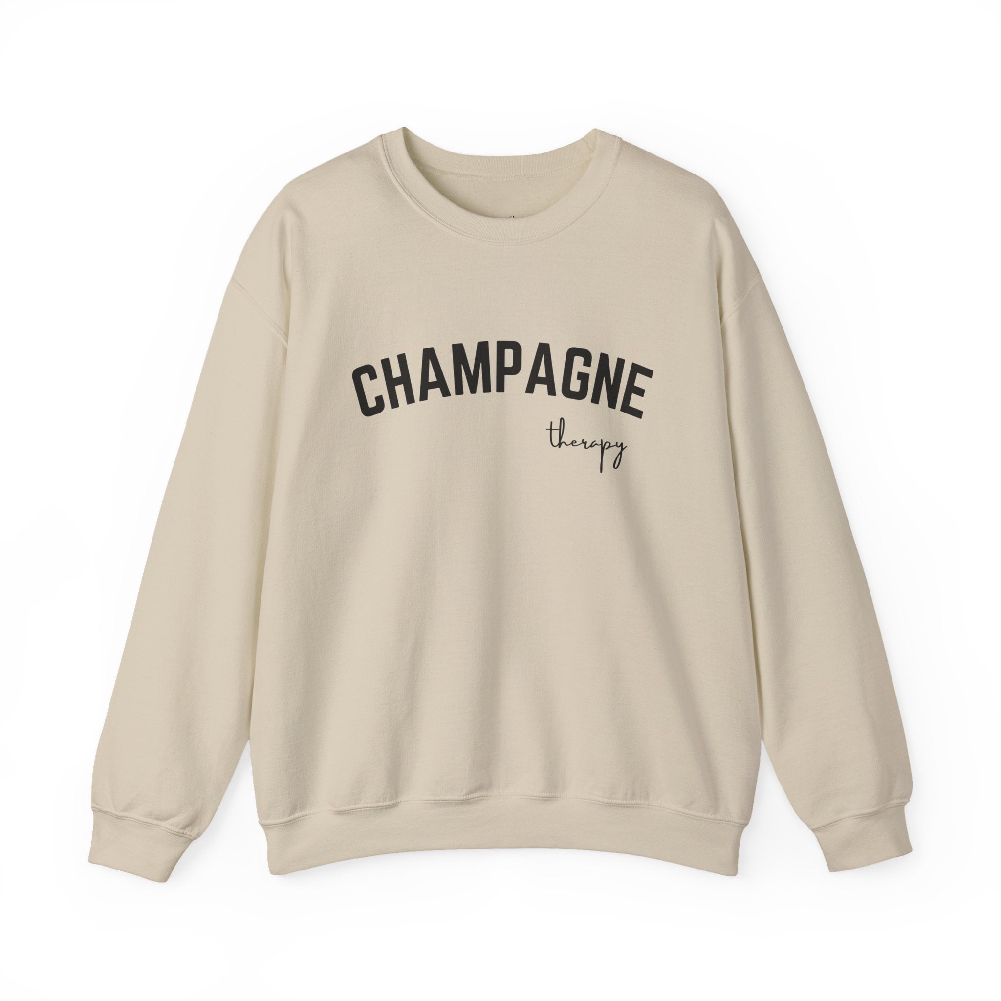 Champagne Therapy Crewneck Sweatshirt
