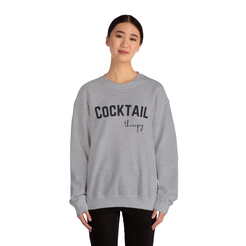 Cocktail Therapy Crewneck Sweatshirt