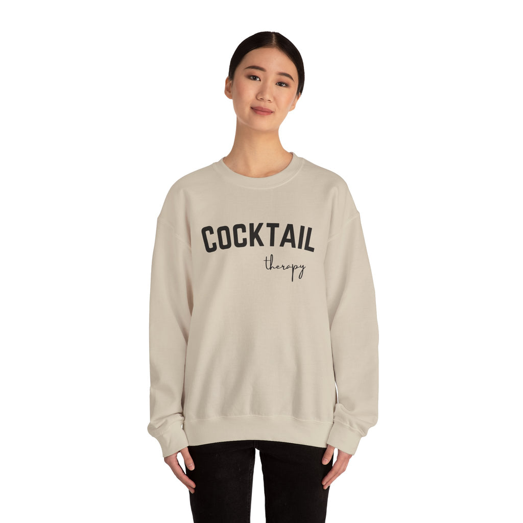 Cocktail Therapy Crewneck Sweatshirt