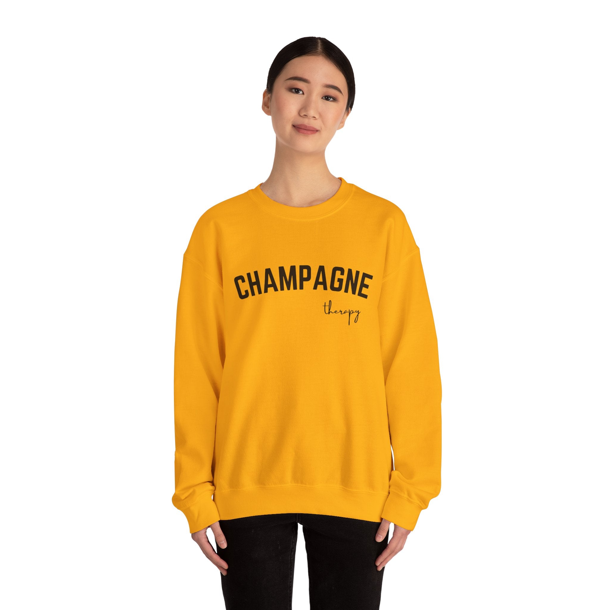 Champagne Therapy Crewneck Sweatshirt