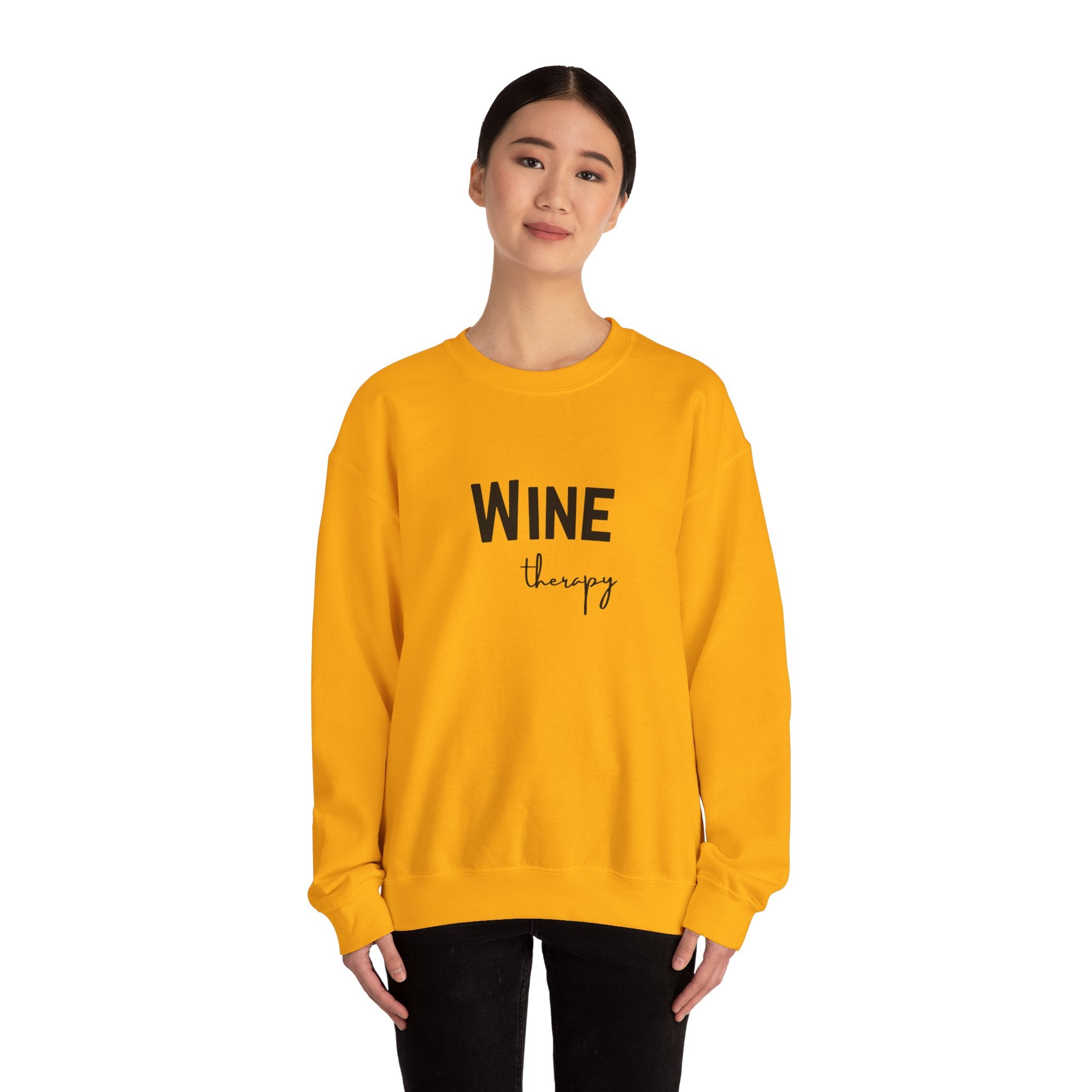 Wine Therapy Crewneck Sweatshirt