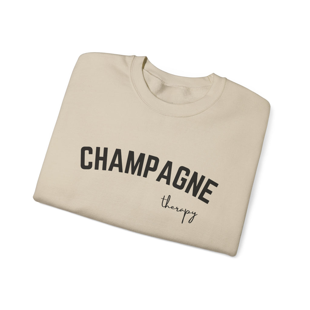 Champagne Therapy Crewneck Sweatshirt