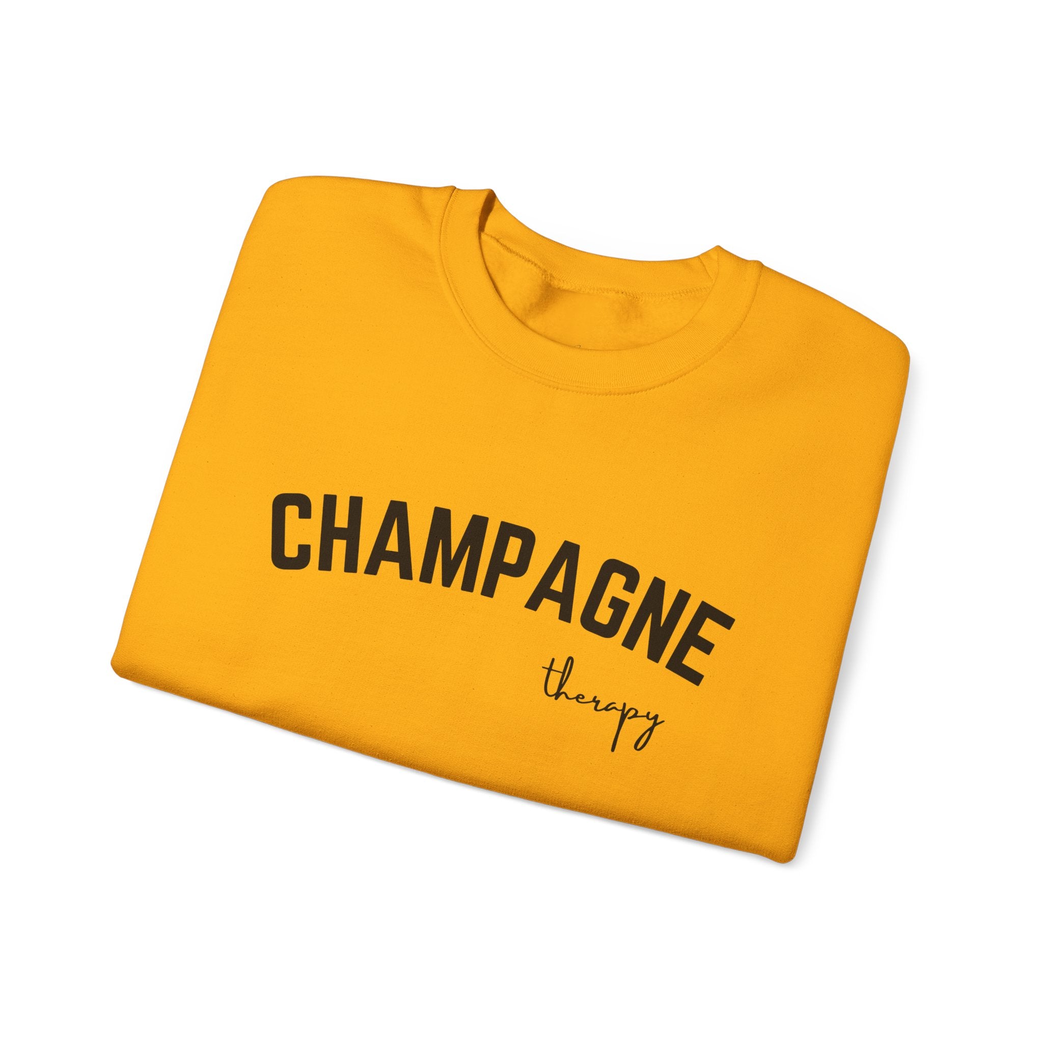 Champagne Therapy Crewneck Sweatshirt