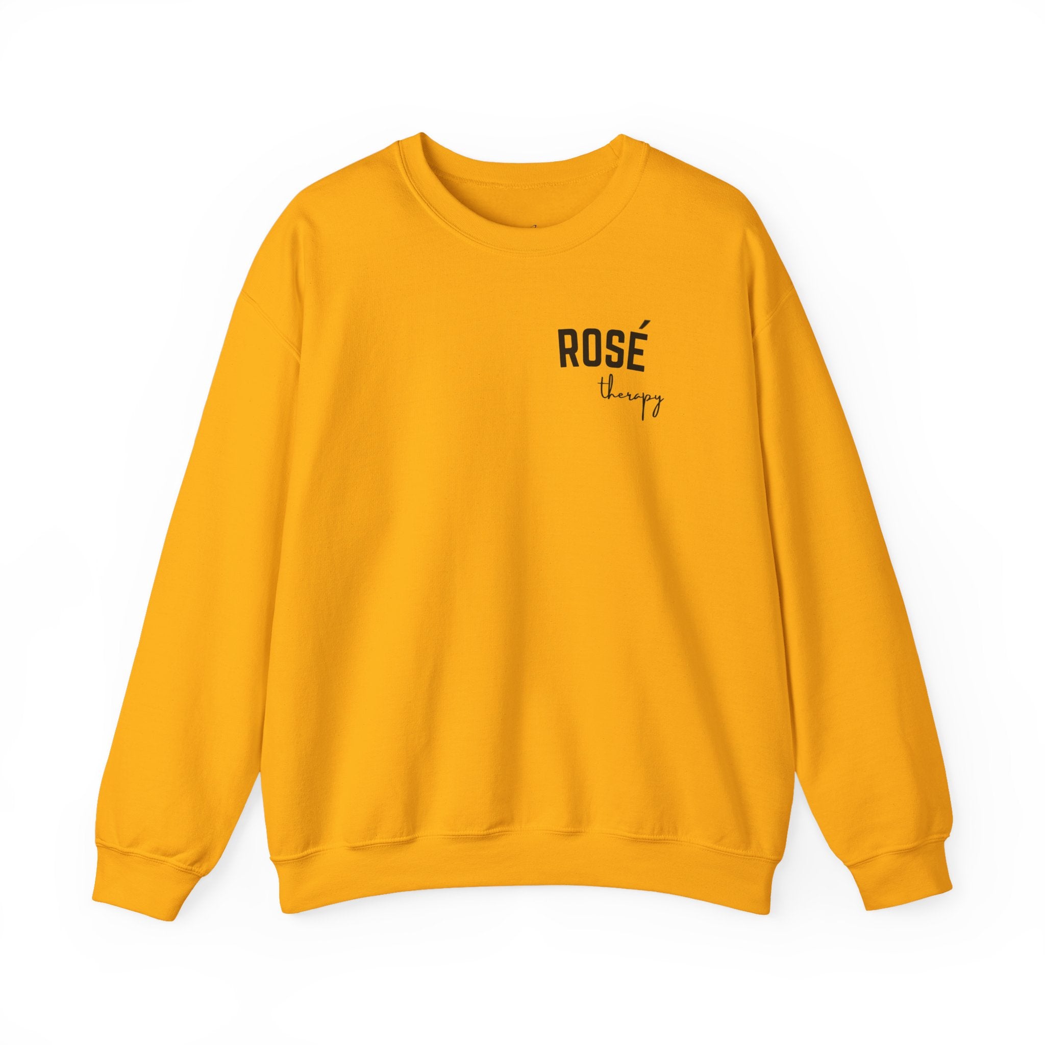 Rosé Therapy Crewneck Sweatshirt