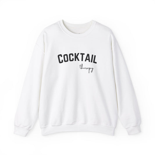 Cocktail Therapy Crewneck Sweatshirt