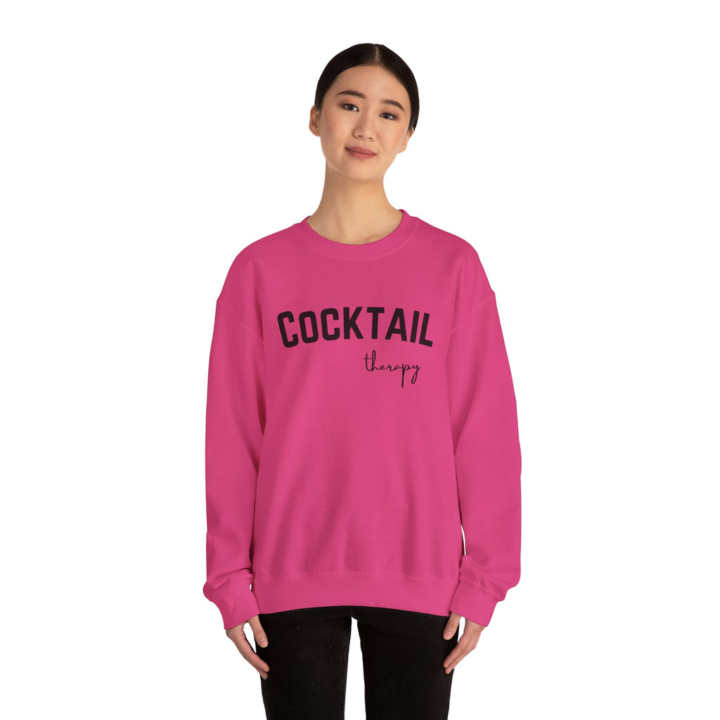 Cocktail Therapy Crewneck Sweatshirt