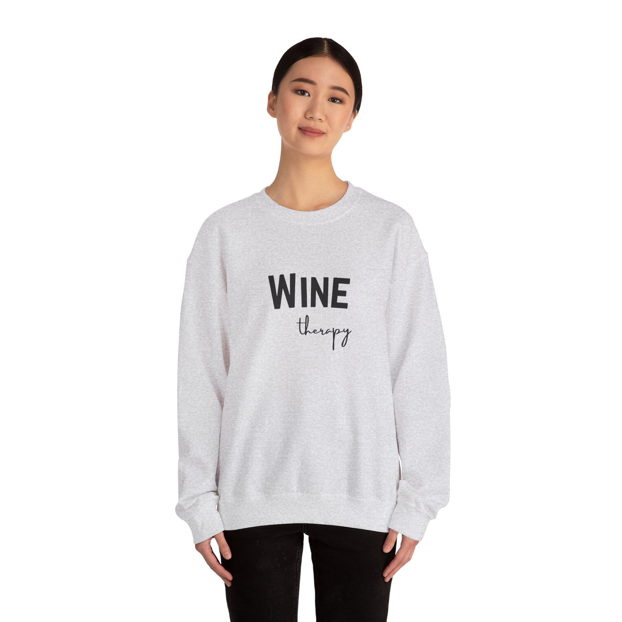 Wine Therapy Crewneck Sweatshirt