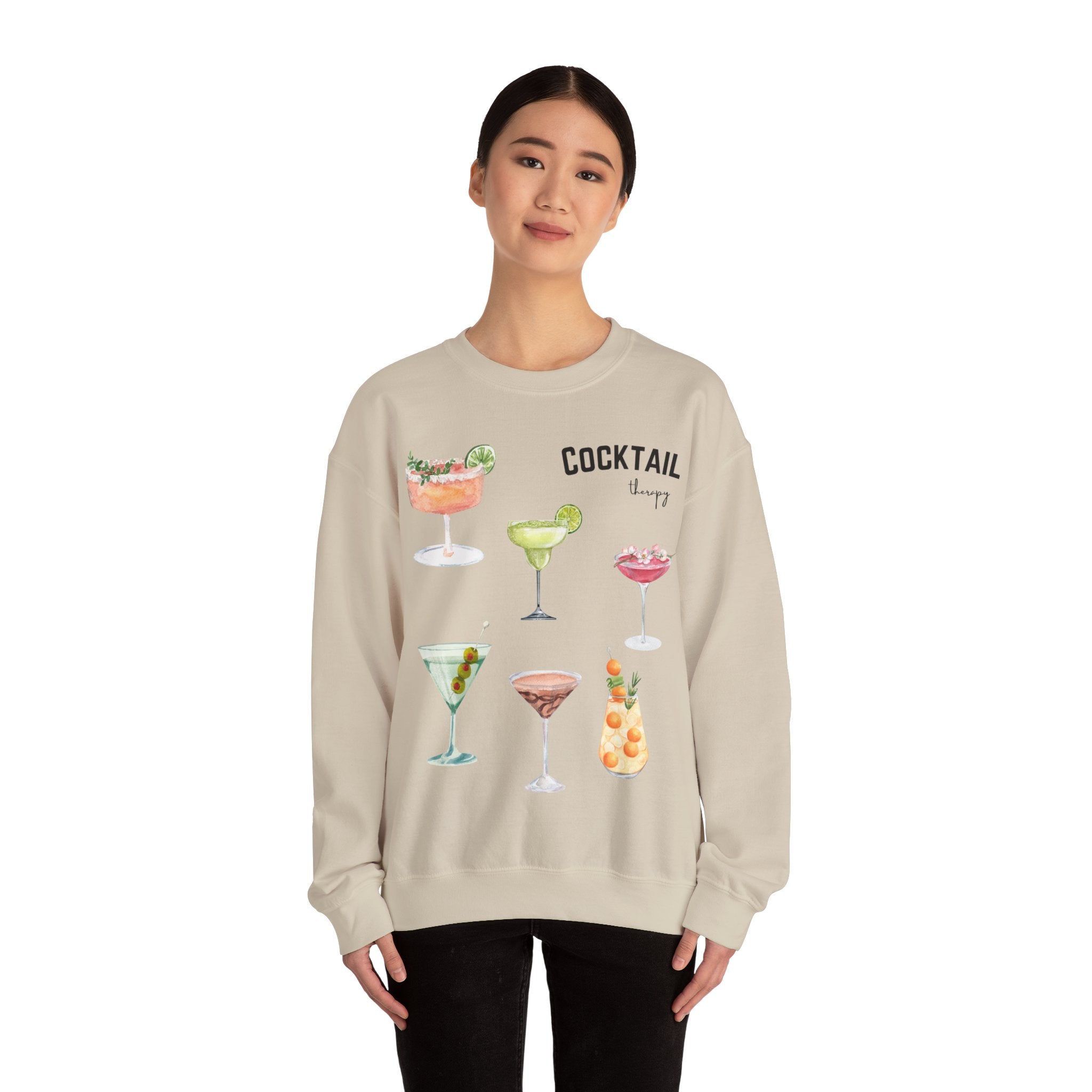 Cocktail Crewneck Sweatshirt