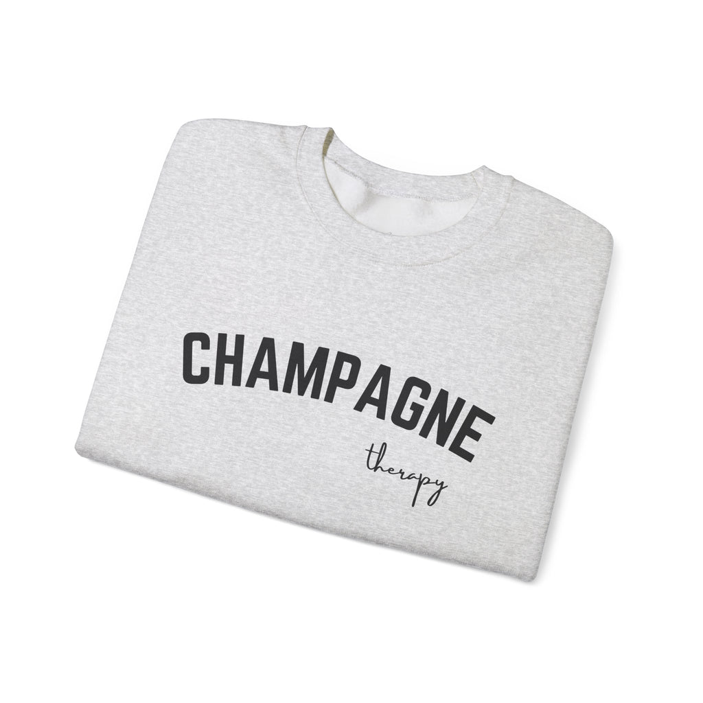 Champagne Therapy Crewneck Sweatshirt