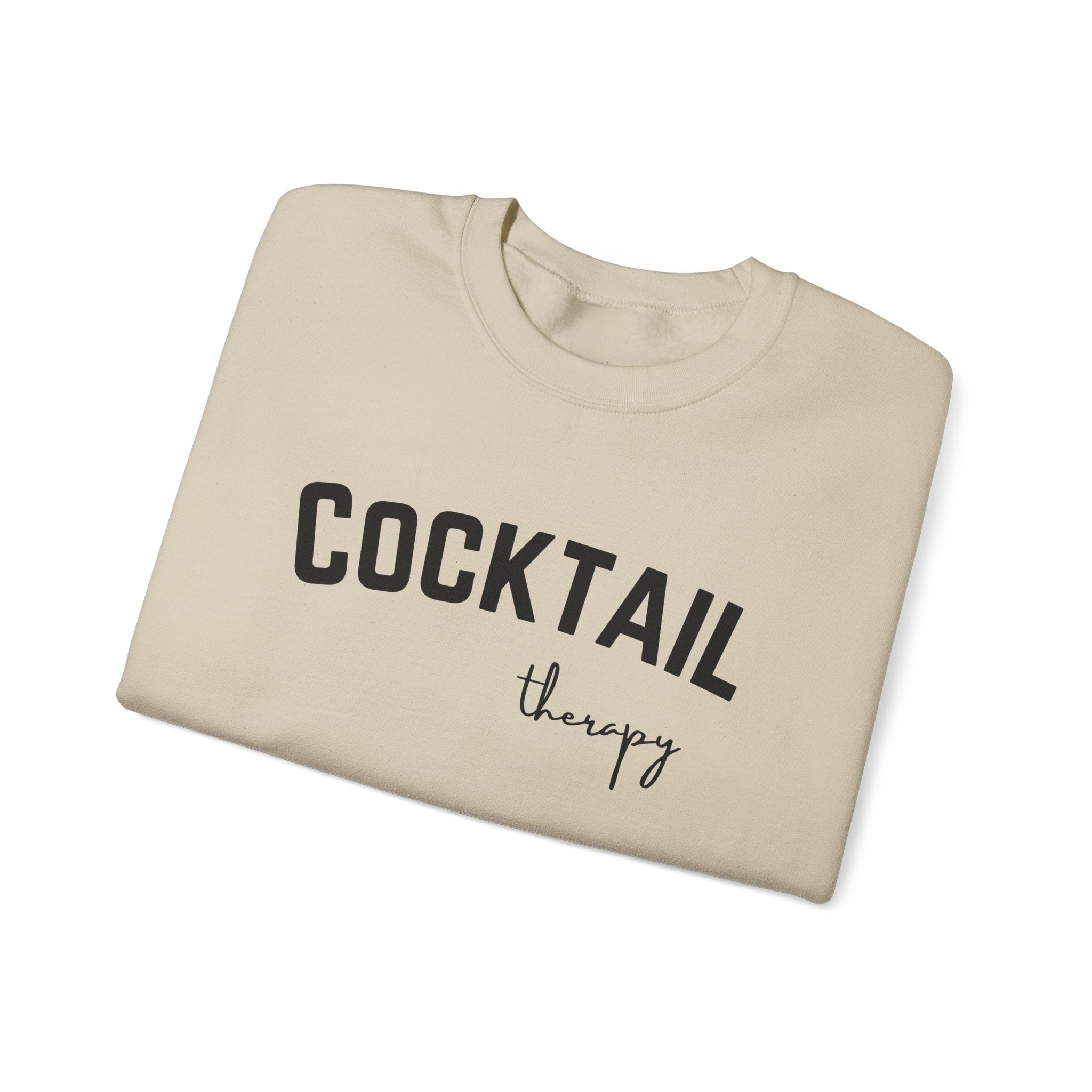 Cocktail Therapy Crewneck Sweatshirt
