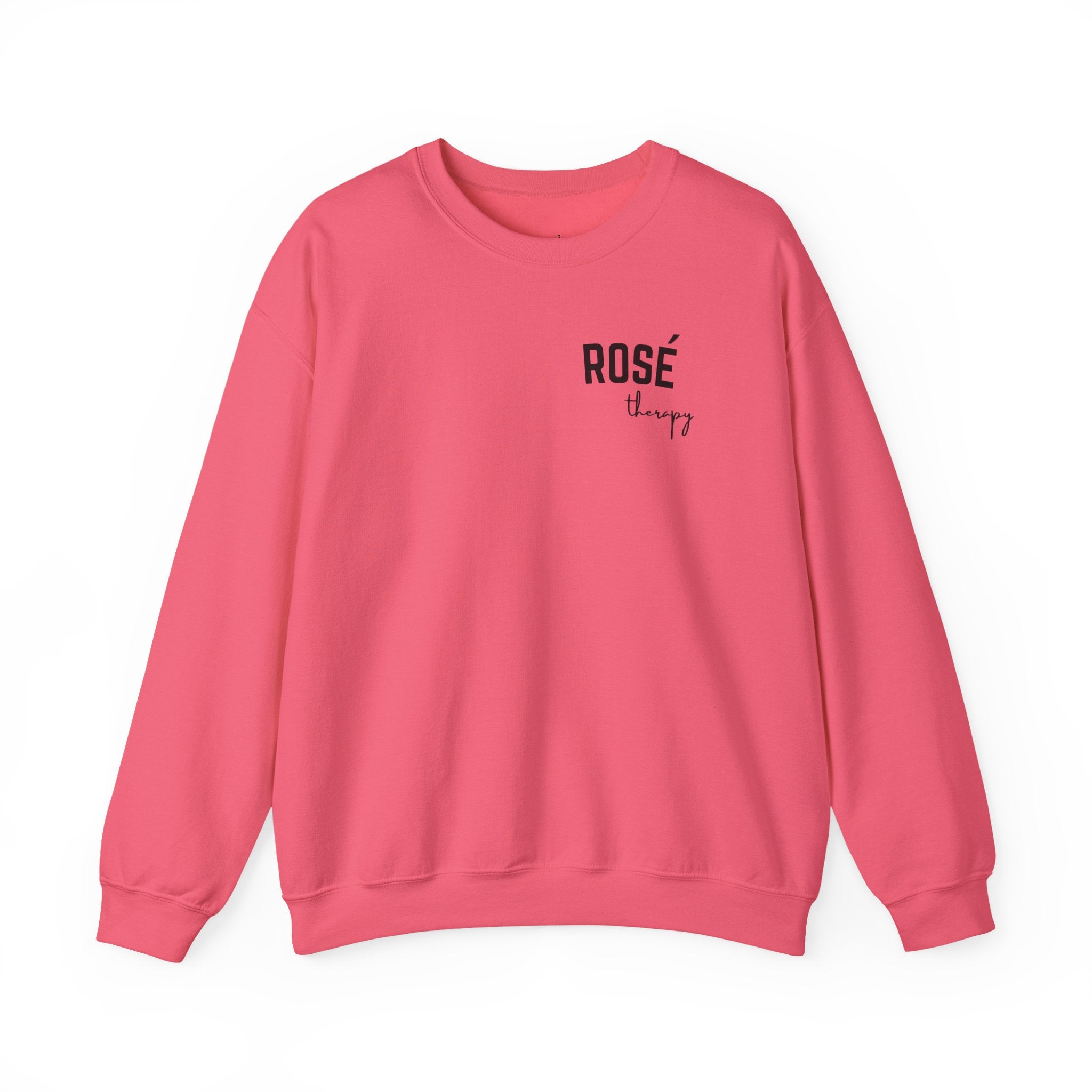 Rosé Therapy Crewneck Sweatshirt