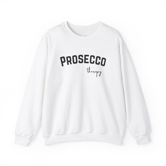 Prosecco Therapy Crewneck Sweatshirt