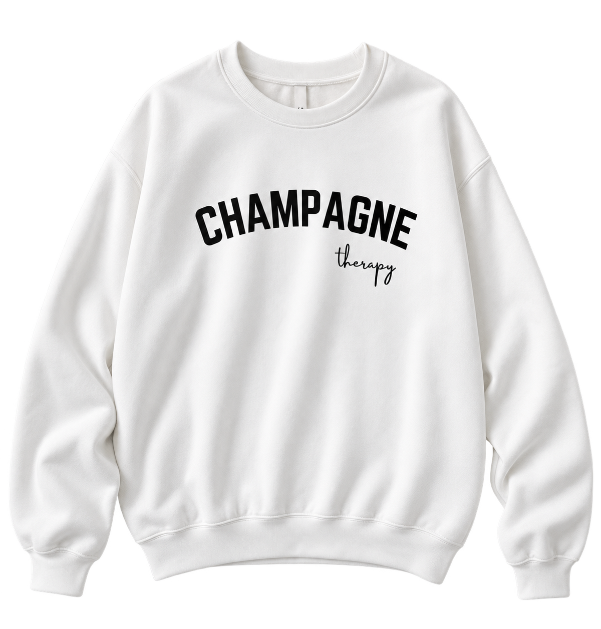 Champagne Therapy Unisex Crewneck Sweatshirt