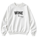 Wine Therapy Unisex Crewneck Sweatshirt