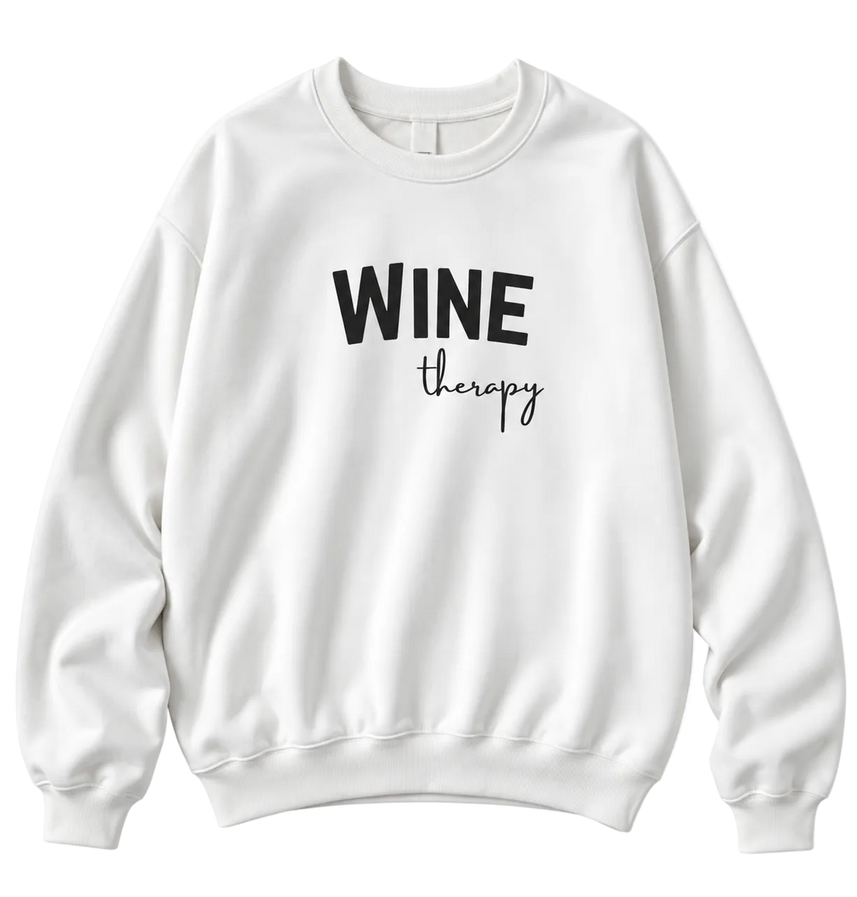 Wine Therapy Unisex Crewneck Sweatshirt