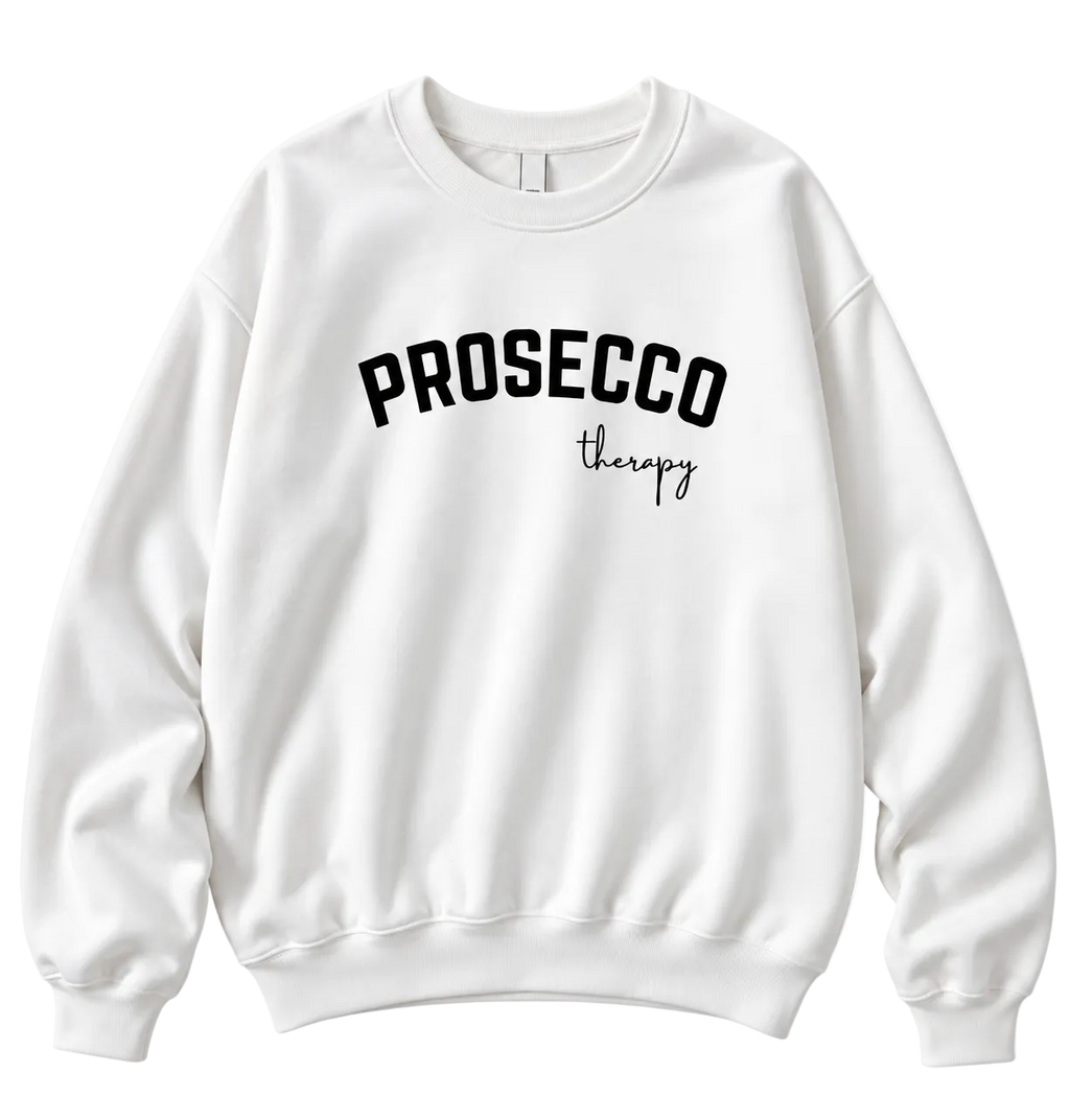 Prosecco Therapy Unisex Crewneck Sweatshirt