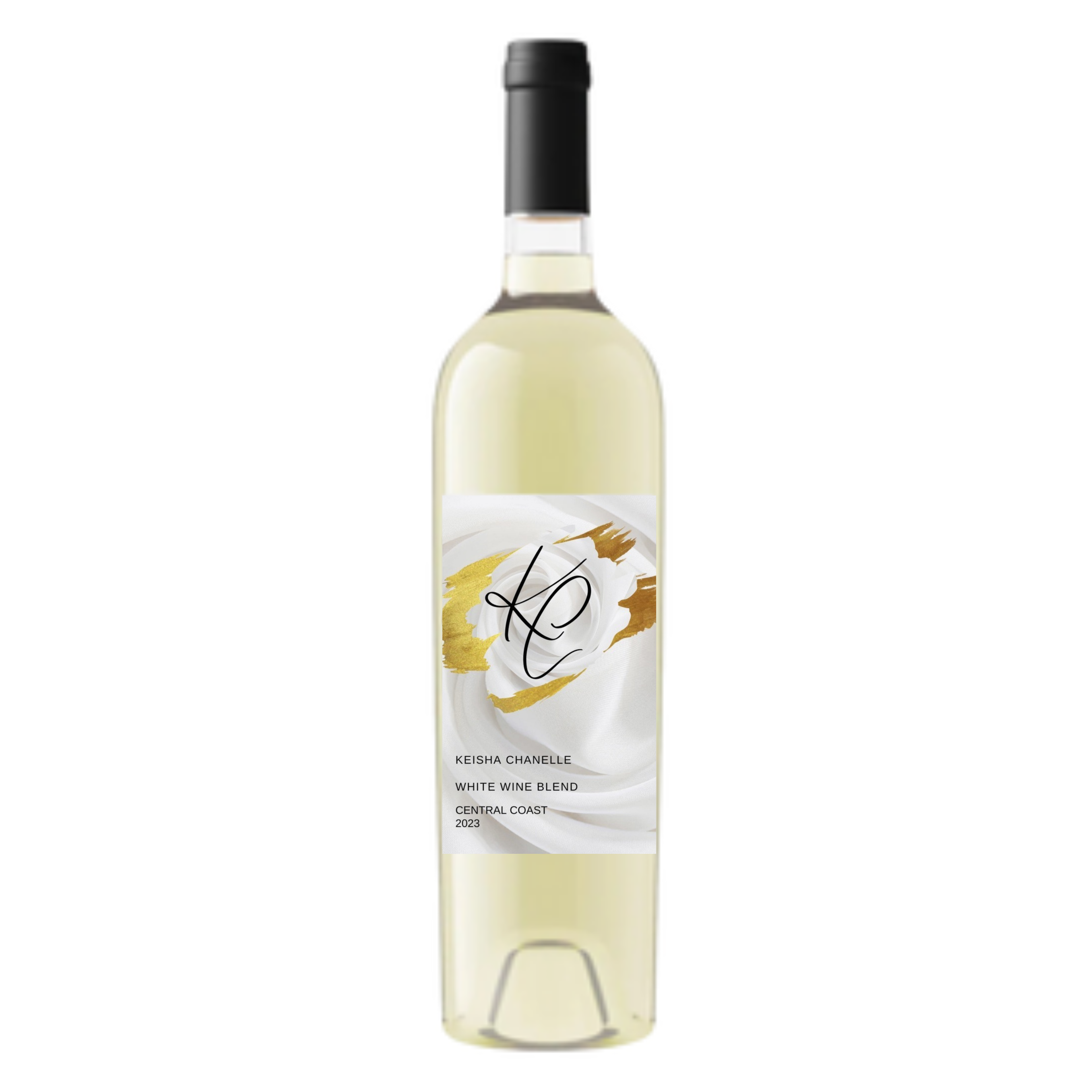 Keisha Chanelle White Blend bottle by Keisha Chanelle Wines