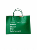 Vegan Lux French weekend bag