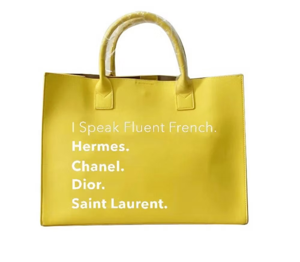 Vegan Lux French weekend bag